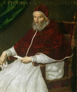 Le pape Grégoire XIII